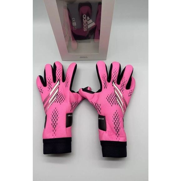 NEW Adidas X GL LEAGUE Pink Goalie URG 3.0 Goalkeeper Soccer Gloves Size 8 - Picture 9 of 14